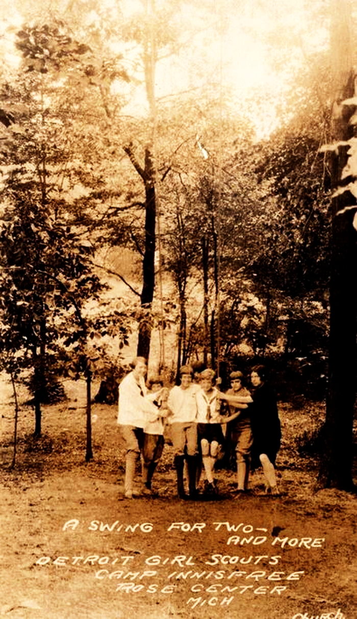 Camp Innisfree - Vintage Postcard